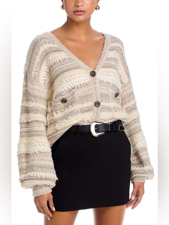 L'AGENCE Sweaters - L'AGENCE Harriet Bishop Sleeve Cardigan